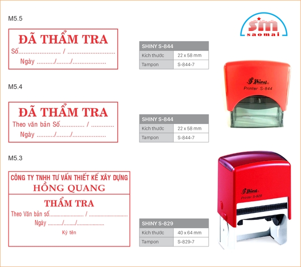 Dấu thẩm tra, thẩm định