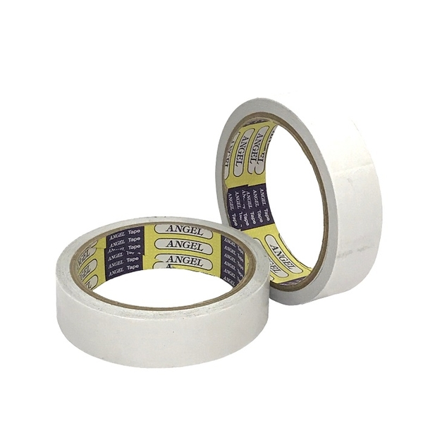 Băng keo 2 mặt Angel 2.4cmx10yard/ 2.4cmx23yard, Băng dính 2 mặt