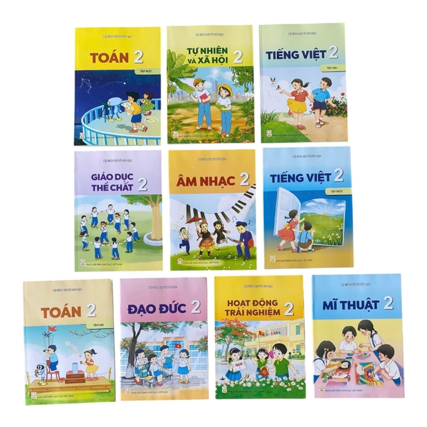 Sách Giáo Khoa Bộ Bài Học Lớp 2 (10 quyển) - Kết nối tri thức với cuộc sống, Sách bài học