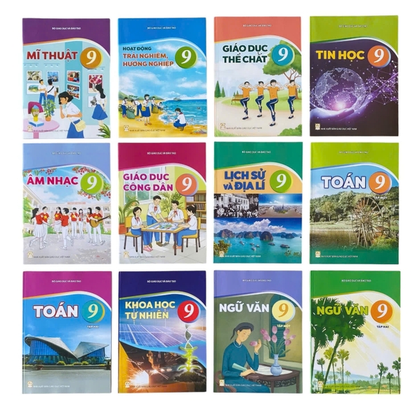Sách Giáo Khoa Bộ Bài Học Lớp 9 (12 quyển) - Kết nối tri thức với cuộc sống, Sách bài học