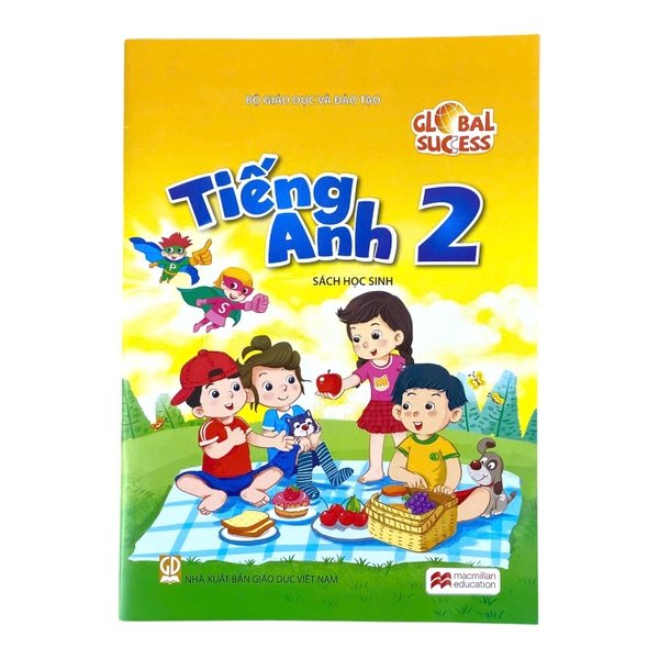 Sách Tiếng Anh Global Success bài học lớp 2, Sách giáo khoa, Sách bài học