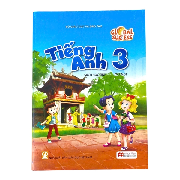 Sách Tiếng Anh Global Success bài học lớp 3 tập 1, Sách giáo khoa, Sách bài học