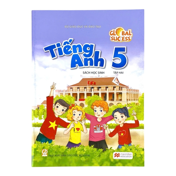 Sách Tiếng Anh Global Success  bài học lớp 5 tập 2, Sách giáo khoa, Sách bài học
