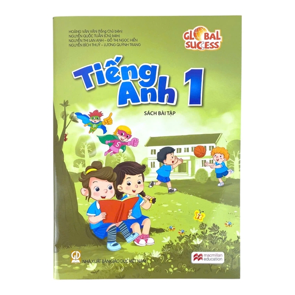 Sách Tiếng Anh Global Success bài tập lớp 1, Sách giáo khoa, Sách bài học