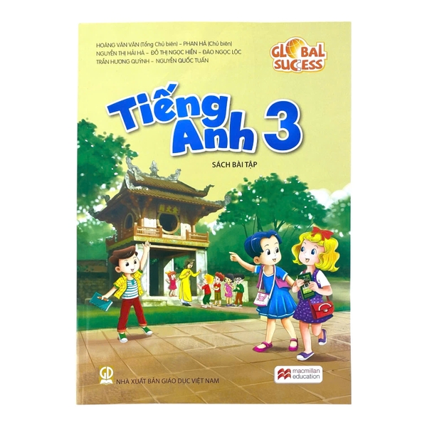 Sách Tiếng Anh Global Success bài tập lớp 3, Sách giáo khoa, Sách bài tập
