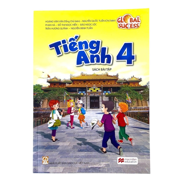 Sách Tiếng Anh Global Success bài tập lớp 4, Sách giáo khoa, Sách bài tập