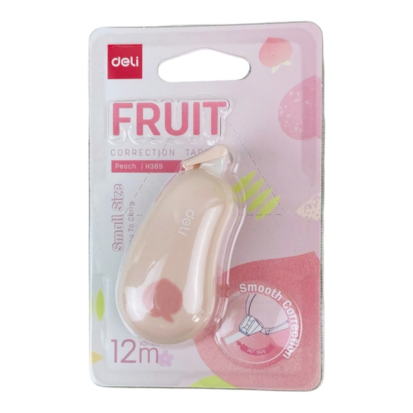 Xoá kéo Deli H389, băng xoá kéo, bút xoá, viết xoá  (12)