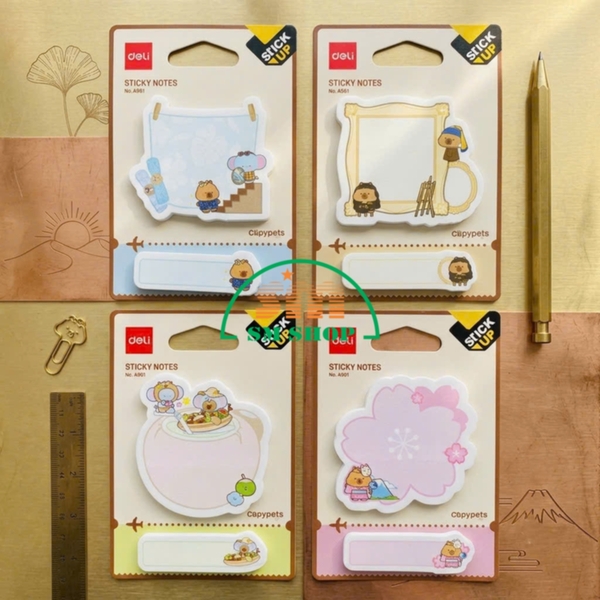 Giấy note kiểu Deli A961, giấy nhớ, giấy ghi chú (36)
