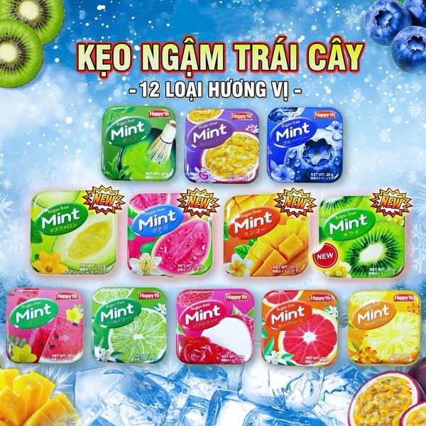 Kẹo trái cây không đường Happy Yo (12)