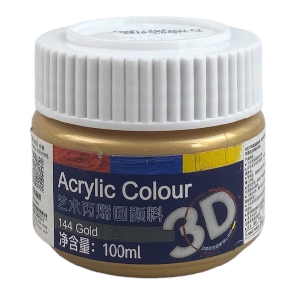 Màu nước Acrylic 3D nhũ 100ml (72)