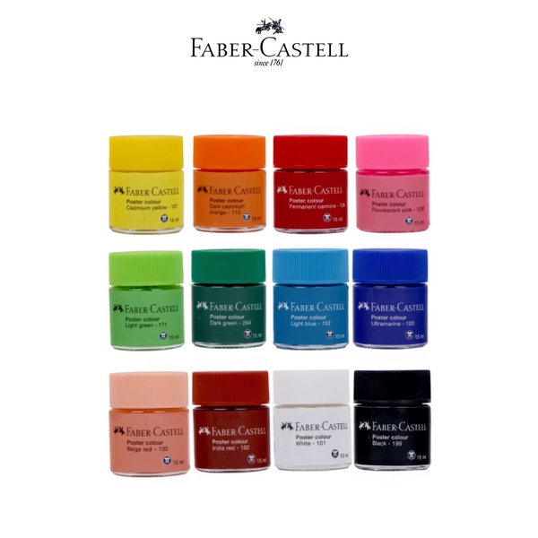 Màu nước Faber-Castell  Poster 15ml