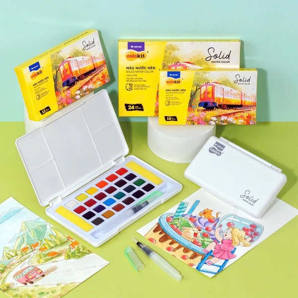 Màu nước nén TL Colokit Waco-C016 / Waco-C017 / Waco-C018
