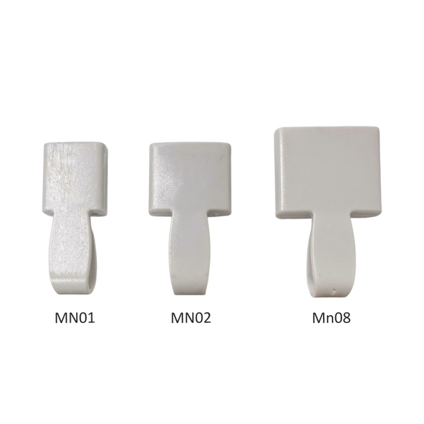 Móc nhựa MN01/MN02/MN08 xám