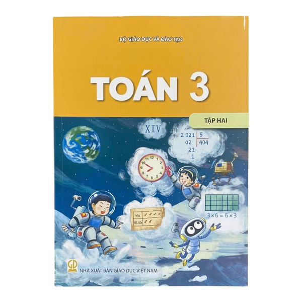 Sách Toán Lớp 3 tập 2 - Kết nối tri thức với cuộc sống, Sách bài học, Sách giáo khoa