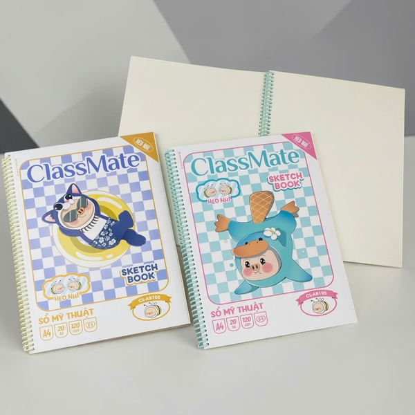 Sổ lò xo Classmate CL-AB105 20 tờ 120gsm A4 (60)