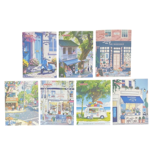 Tập VT Good day 96 trang 80gsm 4 ô ly / ngang, Vở học sinh (10/100)