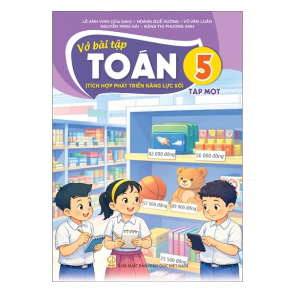 Vở bài tập Toán Lớp 5 tập 1 - Kết nối tri thức với cuộc sống, Sách bài tập, Sách tham khảo