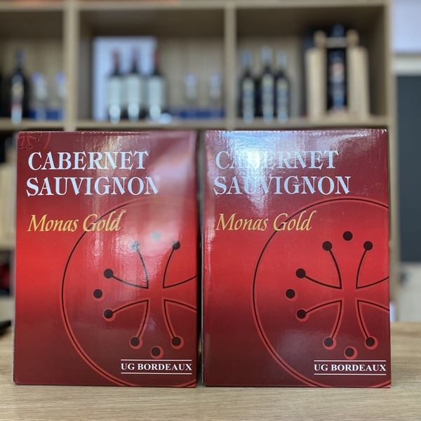 Rượu vang bịch Monas Gold 3L