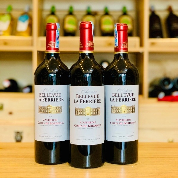 Rượu vang Pháp Chateau Bellevue La Ferriere Bordeaux.