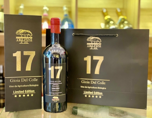 Rượu vang Tre Pini 17 Limited Edition Riserva.