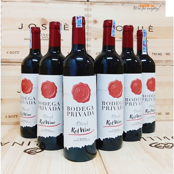 6 chai rượu vang Argentina Bodega Privada Red Wine giá chỉ 1.530K