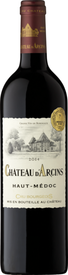 Rượu vang Pháp Chateau D'Acrcins Haut Medoc Cru Bourgeois Grand Vin De Bordeaux .