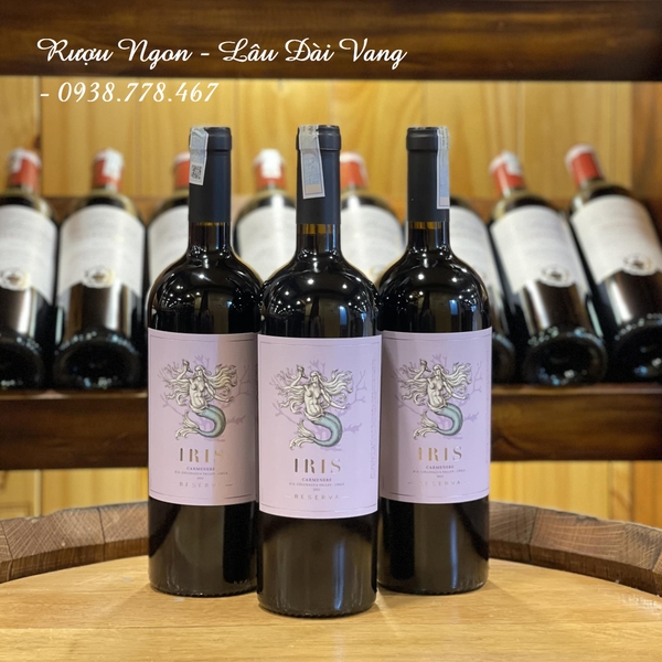 Rượu vang Chlie Iris Carmenere Reserva