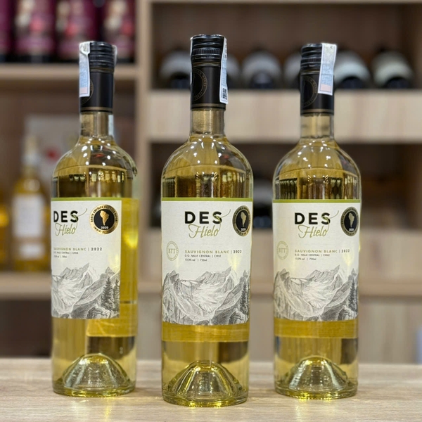 Rượu vang Des Hielo Sauvignon Blanc.
