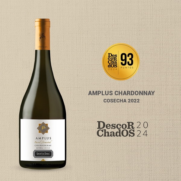 Rượu vang Santa Ema Amplus Chardonnay