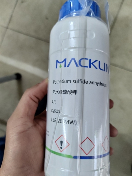Potassium sulfide anhydrous - K2SO3 CÔNG TY TNHH THƯƠNG MẠI HÓA CHẤT VÀ ...