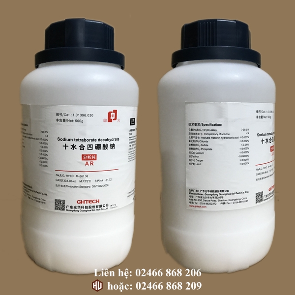 Na2B4O7.10H2O (Sodium tetraborate decahydrate) - JHD/Sơn Đầu CÔNG TY ...