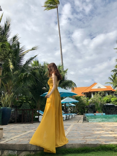 Đầm Maxi Đan Dây New DM004