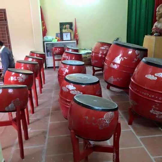 dàn trống lễ hội