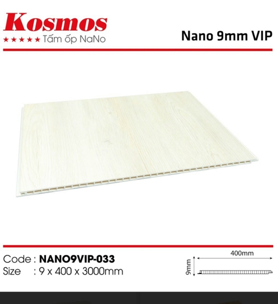 Tấm ốp tường Kosmos NANO09VIP-033