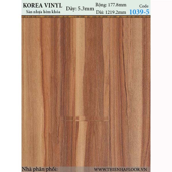 Sàn nhựa Korea Vinyl 1039-5