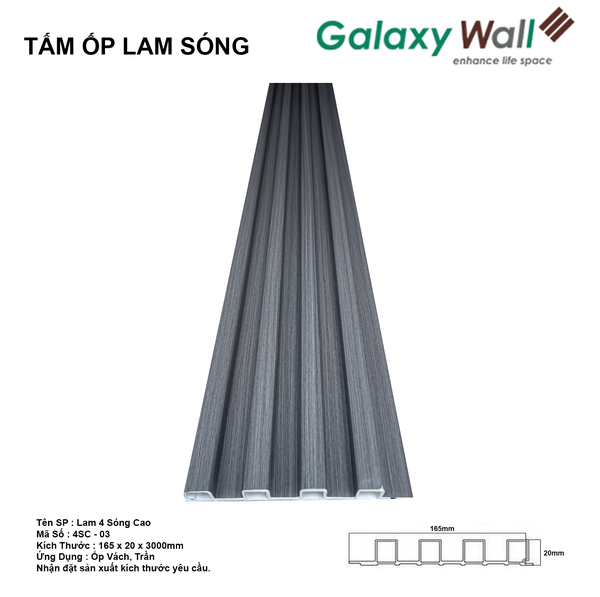 Tấm ốp 4 sóng cao 4SC-03