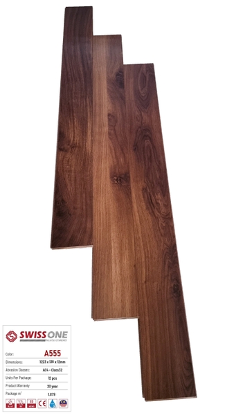 Sàn gỗ Swissone A555