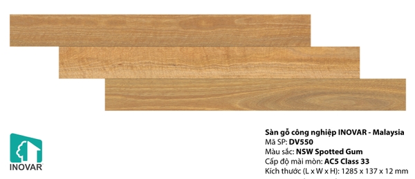 Sàn gỗ Inovar  DV550