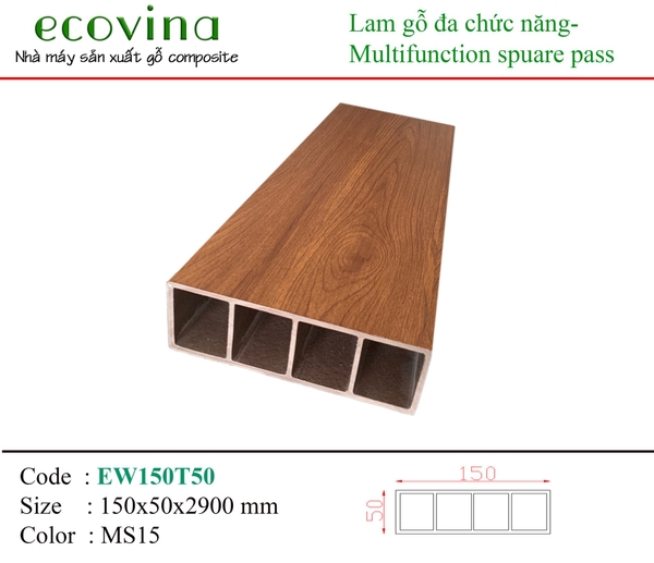 Thanh Lam Đa Năng Ecovina EW150T50 MS15