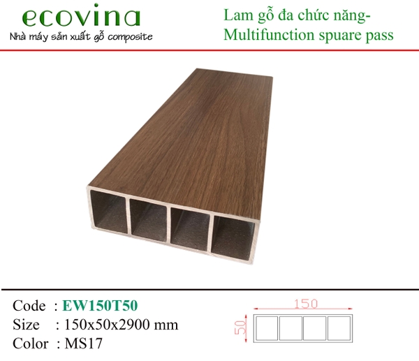 Thanh Lam Đa Năng Ecovina EW150T50 MS17