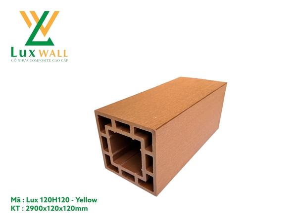 Trụ Cột Pergola Luxwall LUX120H120 Yellow