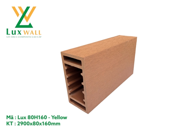 Thanh Lam Hộp Luxwall LUX80H160 Yellow