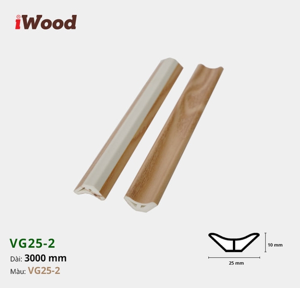 Nẹp âm iWood VG25-2