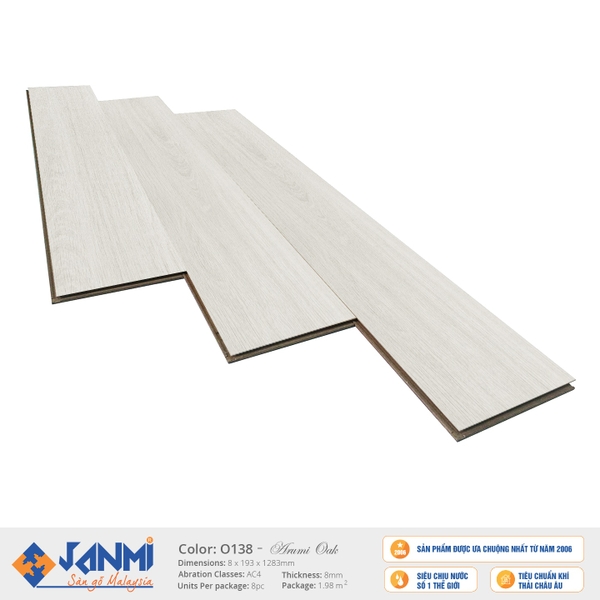 Sàn gỗ Janmi O138