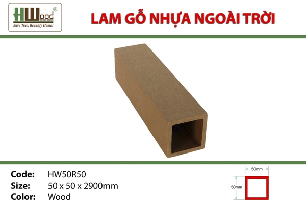Thanh Lam Hộp HWOOD HW50R50 Wood