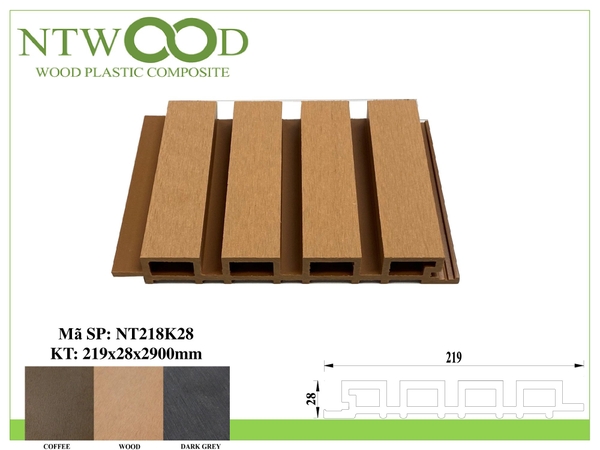 Lam ốp tường NTwood NT218K28