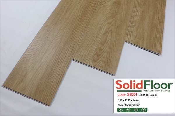 Sàn nhựa hèm khóa Solid Tile S8001