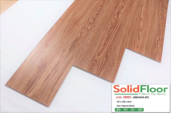 Sàn nhựa hèm khóa Solid Tile S8003