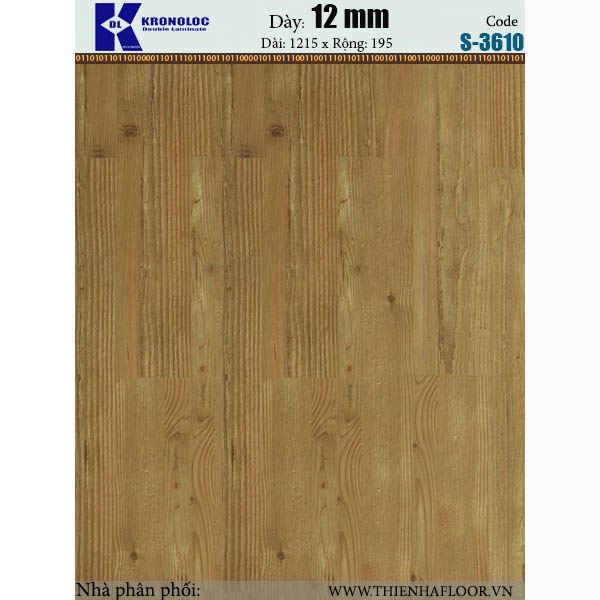 Sàn gỗ KronoLoc S3610