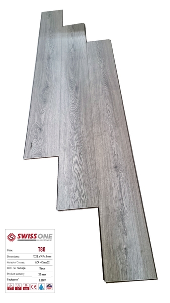 Sàn gỗ Swissone T80